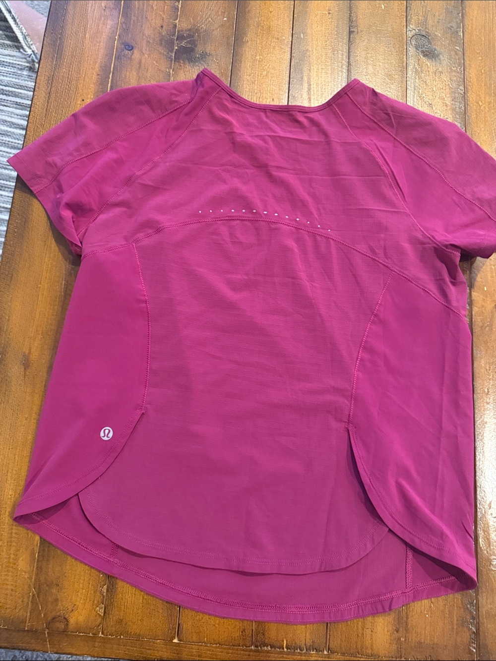 lululemon athletica Short Sleeve Active Top - Raspberry